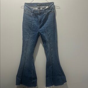 Judy Blue Dark Blue Flare Jeans